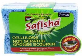 Safisha Non Scratch Sponge 2'S
